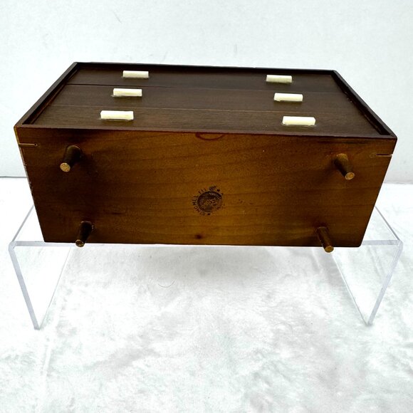 Vtg Mattel Modern Pre Barbie Wood Furniture Doll Dresser only 1953 Japan READ - Picture 9 of 16